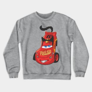 Cat Car Kachow Crewneck Sweatshirt